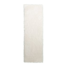 Tapis de couloir lavable - Blaze Blanc - sfeer