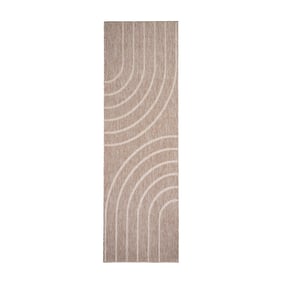 Tapis de balcon - Sierra Curves Beige/Crème - sfeer