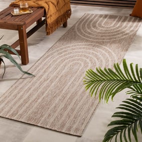 Tapis de balcon - Sierra Arches Beige/Crème