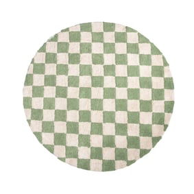 Couloir en laine - Gambit Vert/Blanc - product