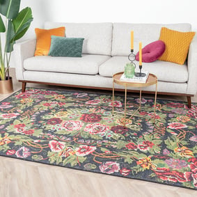 Tapis - Estate Rose kilim Vert