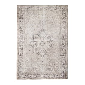 Tapis vintage - Lugan Marron Clair - sfeer