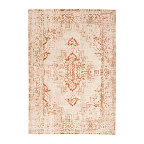 Tapis vintage - Spring Ethnic Crème/Terracotta - sfeer