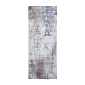 Tapis de couloir lavable - Domingo Grunge Taupe/Crème - sfeer