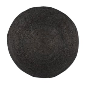 Tapis en jute - Fair Rond Noir - product