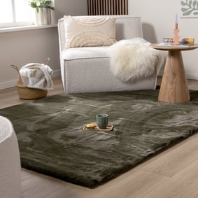Tapis doux à poils longs - Comfy Supreme Vert
