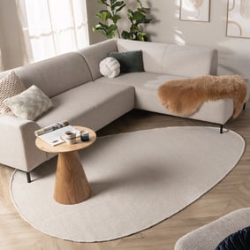 Tapis de forme irrégulière - Bliss Crème - sfeer