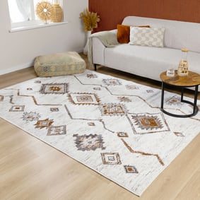 Tapis berbère - Blend Aztec Terracotta