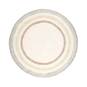 Tapis rond lavable pour enfant - Milo Vert - sfeer