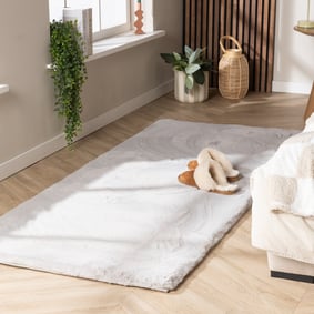 Tapis de couloir doux à poils longs - Comfy Supreme Gris - sfeer