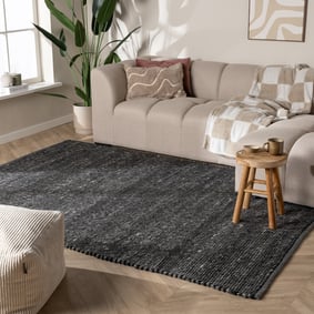 Tapis en laine - Feline Anthracite/Chiné