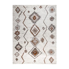 Tapis berbère - Blend Aztec Terracotta - sfeer