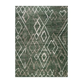 Tapis berbère - Blend Diamond Vert - sfeer