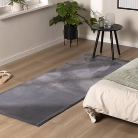  Tapis de couloir doux à poils courts - Cozy Anthracite