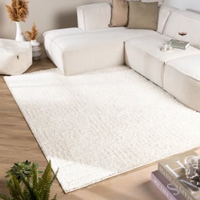 Tapis scandinave - Lova Maze Crème