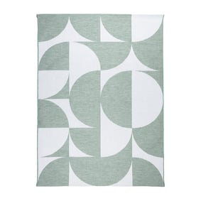 Tapis d'extérieur - Summer Shapes Vert - sfeer