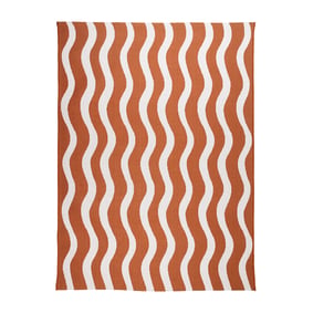 Tapis d'extérieur - Summer Waves Terracotta - sfeer