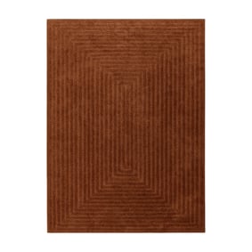 Tapis scandinave - Lova Frames Terracotta - sfeer