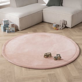 Tapis de jeu rond - Jip Rose