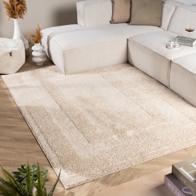Tapis scandinave - Lova Border Beige