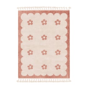 Tapis lavable pour enfant - Moos Flower Rose - sfeer
