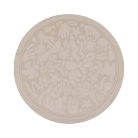 Tapis de jeu rond lavable - Flo Beige - sfeer