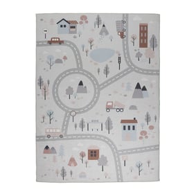 Tapis voiture enfant - Rocky Ride Blanc - product