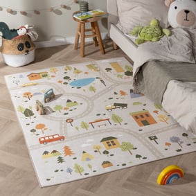Tapis voiture enfant - Rocky Ride Gris