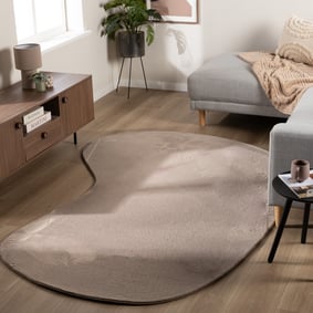 Tapis à poils courts – Cozy Ripple Taupe