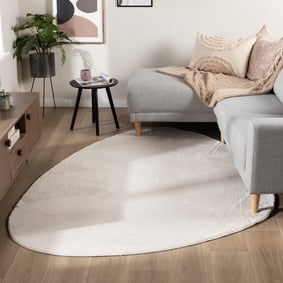 Tapis à poils courts – Cozy Pebble Crème