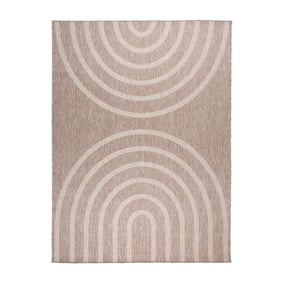 Tapis d'intérieur et d'extérieur - Sierra Arches Beige/Crème - sfeer