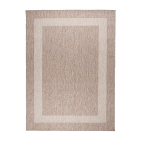 Tapis d'intérieur et d'extérieur - Sierra Border Beige/Crème - sfeer