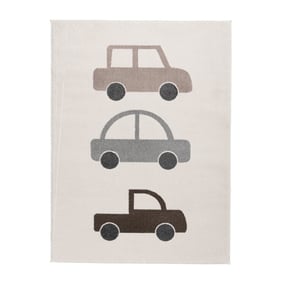 Tapis chambre d'enfant - Bowie Auto Crème - product