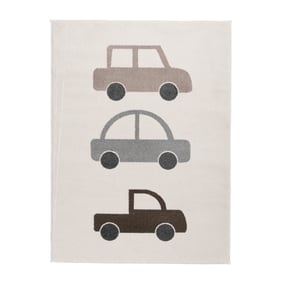 Tapis chambre d'enfant - Bowie Auto Crème - sfeer