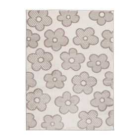 Tapis chambre d'enfant- Bowie Flower Crème - product