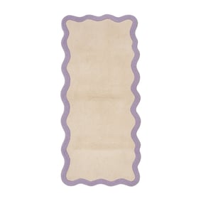 Tapis de couloir lavable – Hazy Lilas/Crème - product