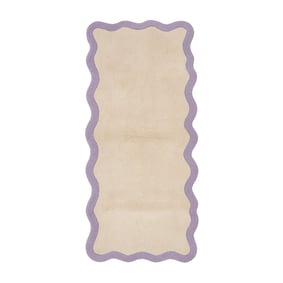 Tapis de couloir lavable – Hazy Lilas/Crème - sfeer