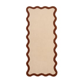Tapis de couloir lavable – Hazy Brun/Crème - sfeer