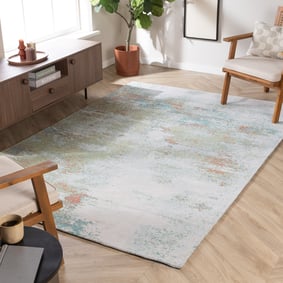 Tapis abstrait – Candice Mint