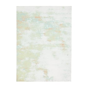 Tapis abstrait – Candice Mint - sfeer