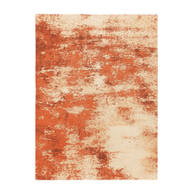 Tapis abstrait – Candice Terracotta - sfeer