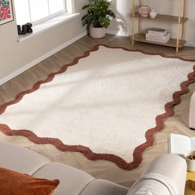 Tapis lavable – Hazy Brun/Crème