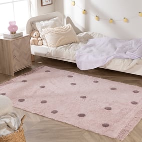 Tapis pour chambre d’enfant – Lou Dots Violet