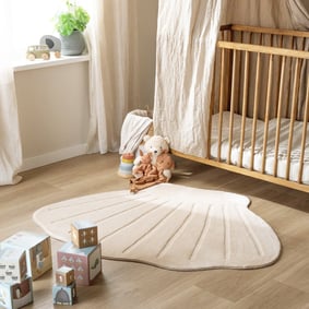 Tapis lavable pour enfant - Coco Shell Beige