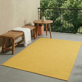 Tapis d'extérieur - Costa Jaune Ocre