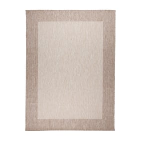 Tapis d'intérieur et d'extérieur - Sierra Border Crème/Beige - sfeer
