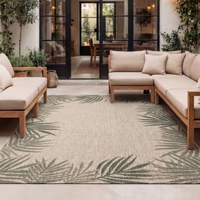 Tapis d'extérieur - Tiga Edge Vert