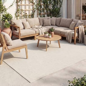 Tapis d'extérieur - Malta Melange Crème