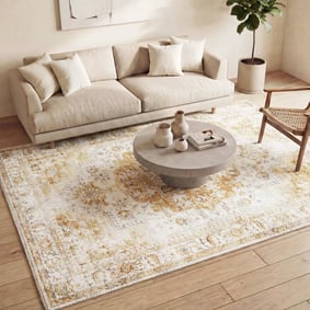 Tapis vintage - Lago Jaune