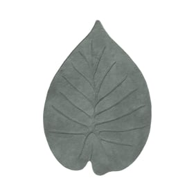Tapis lavable enfant – Coco Feuille Vert Foncé - sfeer